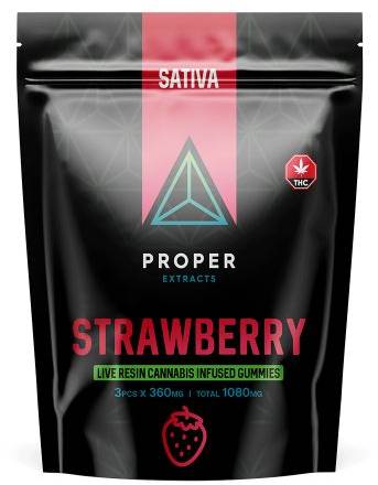 Strawberry Live Resin Gummies